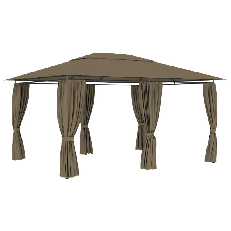 Dakota Fields Harleston 3m x 4m Steel Pop Up Gazebo | Wayfair.co.uk